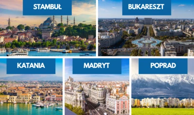 Stambuł, Madryt, Katania, Bukareszt i Poprad. Nowości w zimowej siatce lotów z Gdańska.