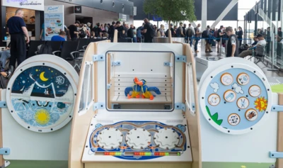 New playground at the airport 