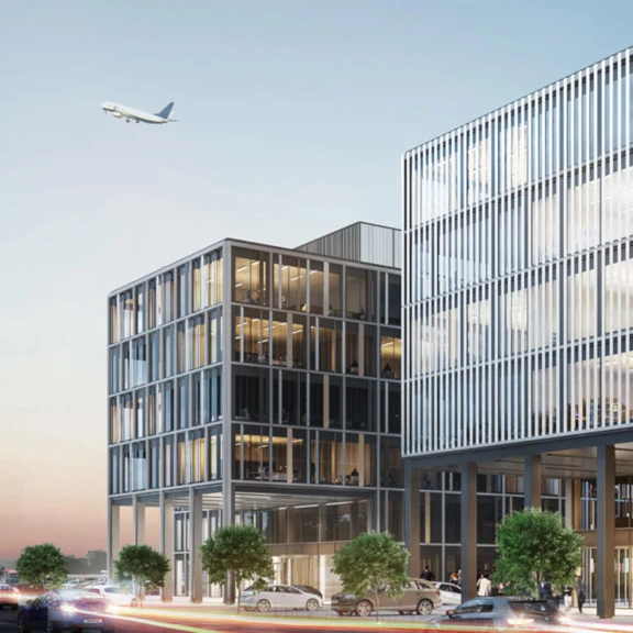 Modern office and service complex